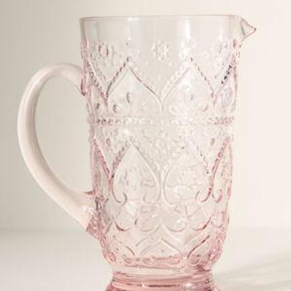 The Bombay Handblown Glass Pitcher
