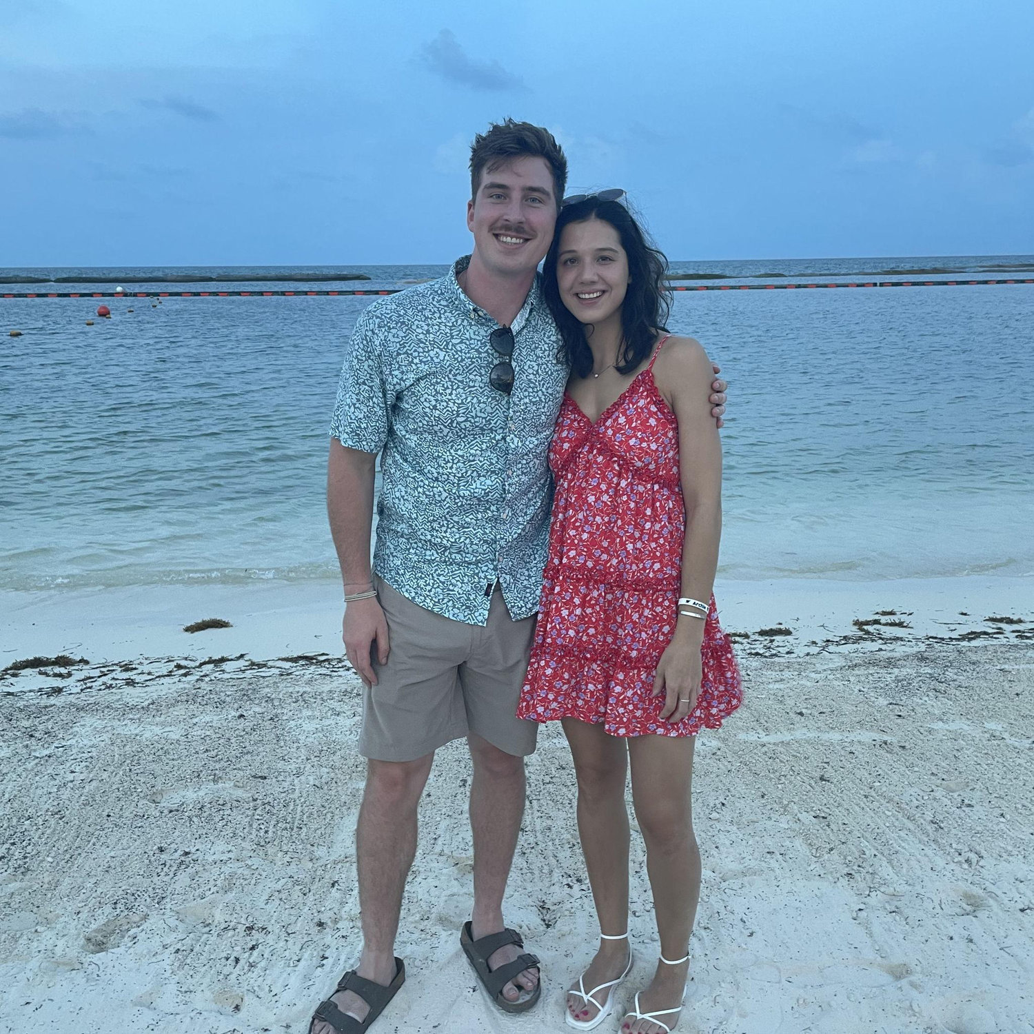 One of our first photos together! Mexico, July 2022
