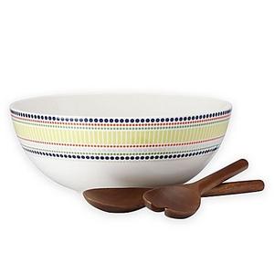 kate spade new york Hopscotch Drive™ Salad Set with Servers