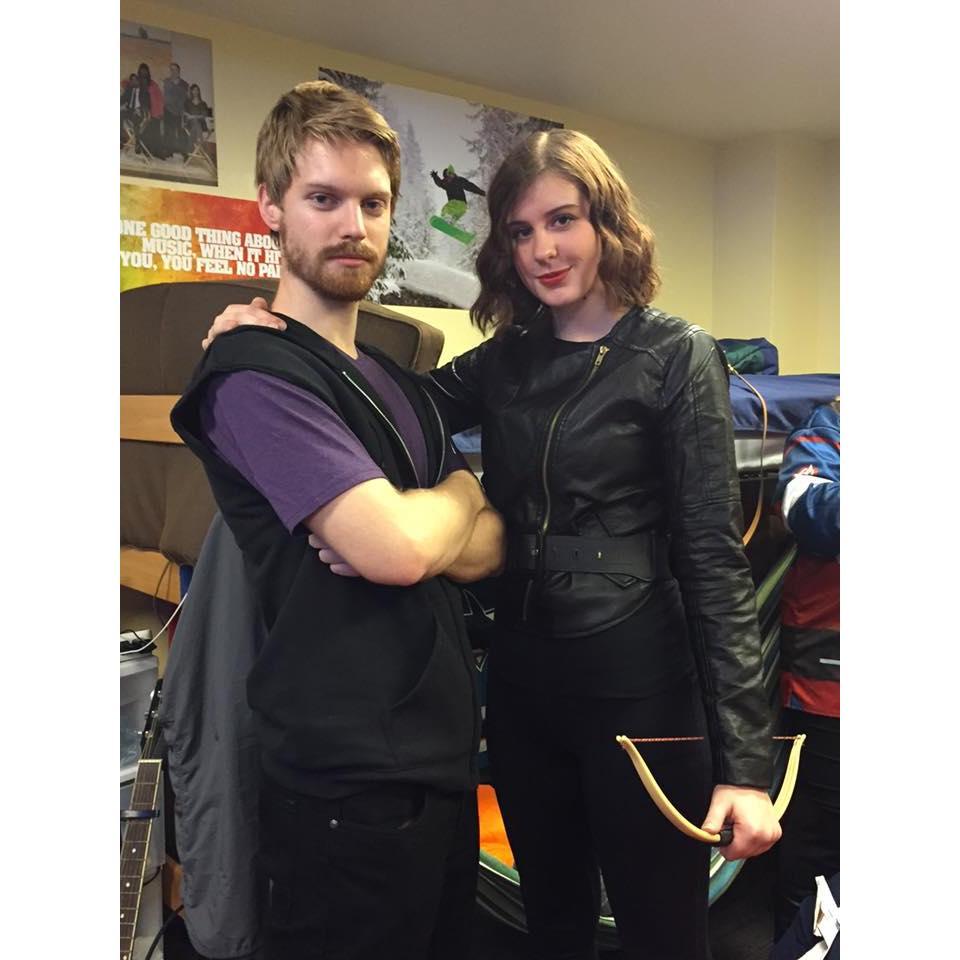 Halloween 2015: Hawkeye & Black Widow
2015