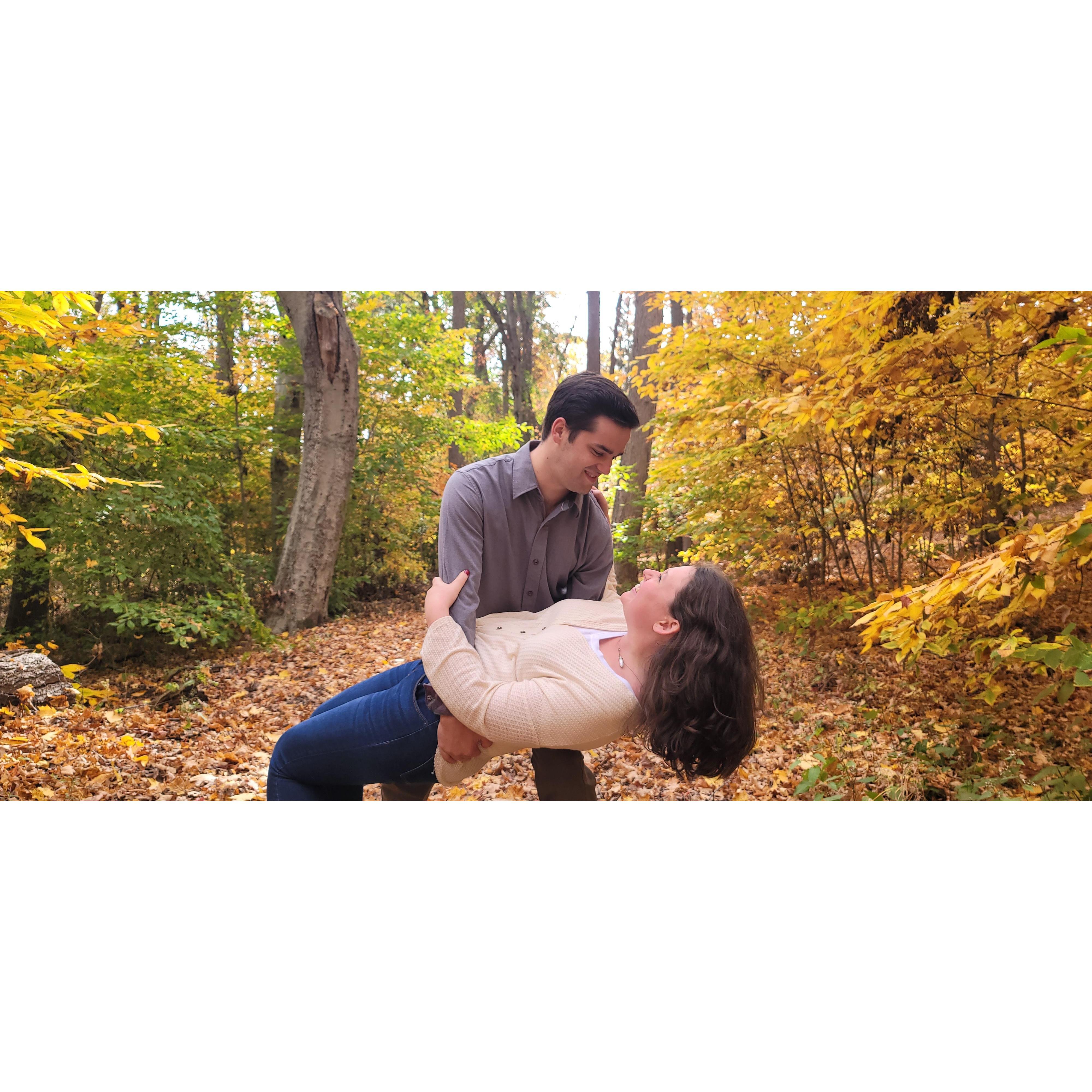 Another photo from the engagement shoot.