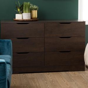 Holland 6 Drawer Double Dresser