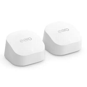 eero - 6 Dual-band Mesh Wi-Fi 6 System (2-pack) - White