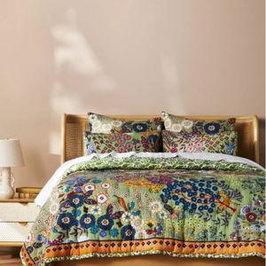 Averill Organic Cotton Printed Quilt Averill Organic Cotton Printed Quilt