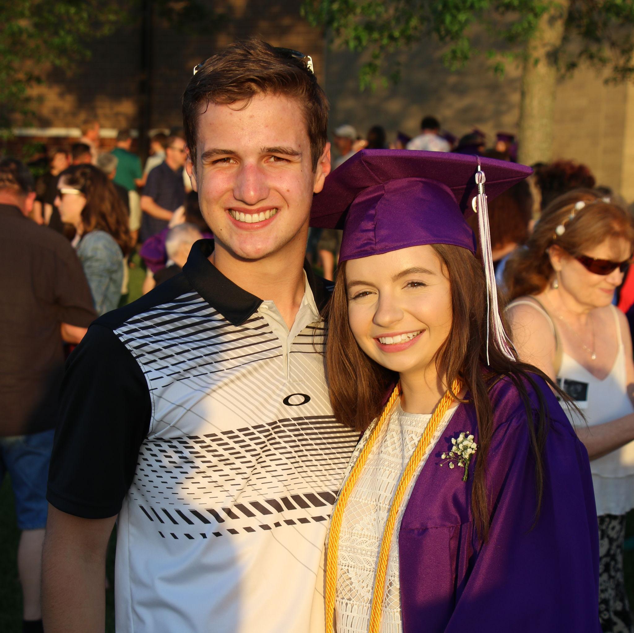 Laura's High School Graduation in 2019.