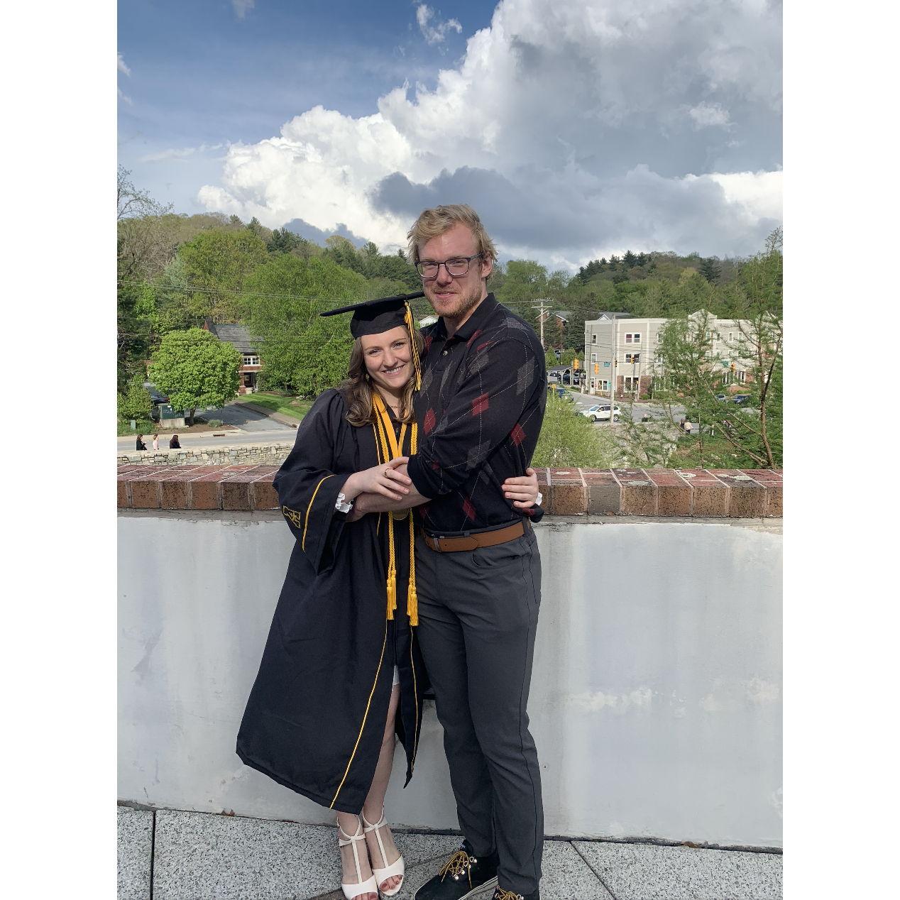 Watching me graduate May 2022!