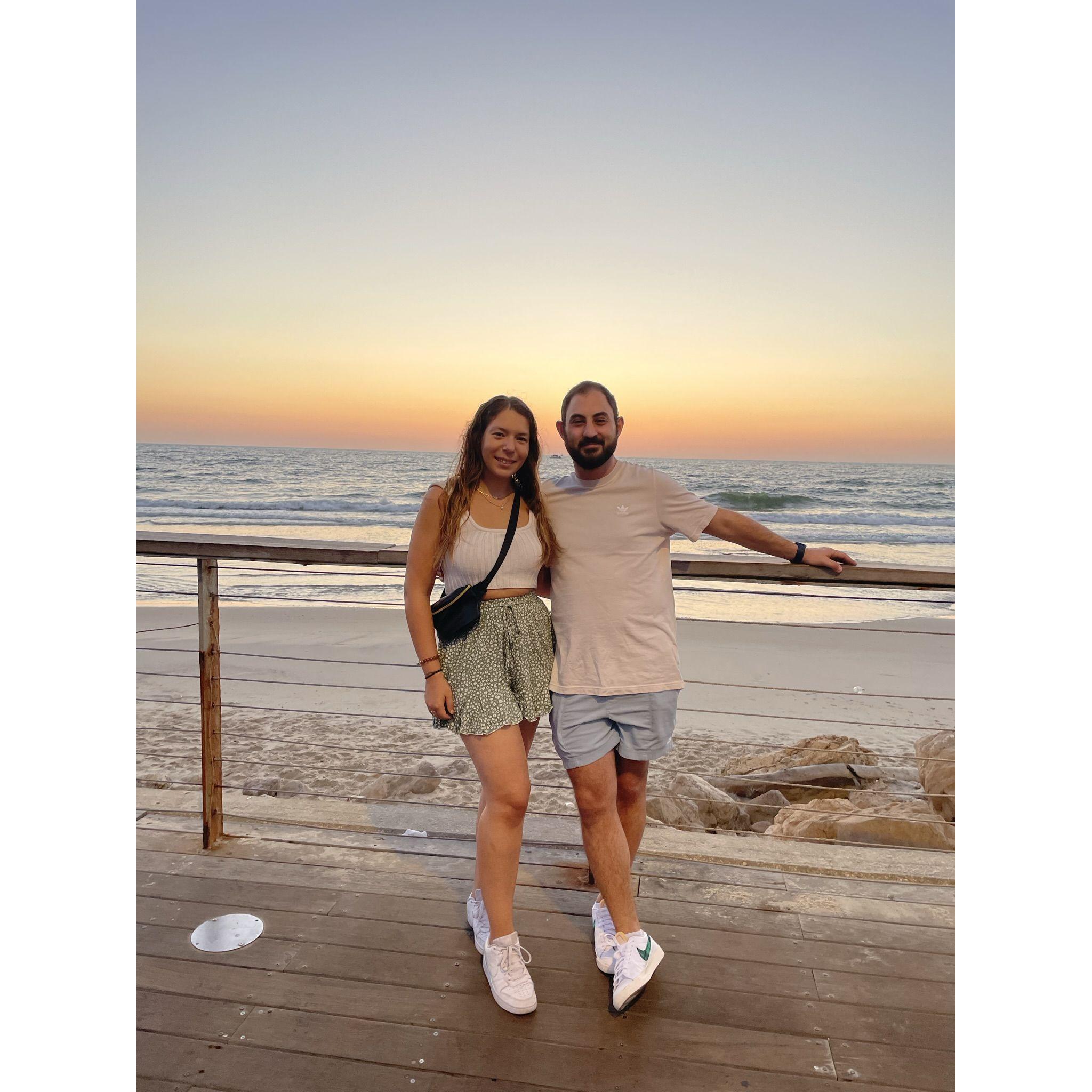 We love our sunset strolls, some of the most beautiful sunsets we see are along the Tel Aviv coastline. You should check them out!