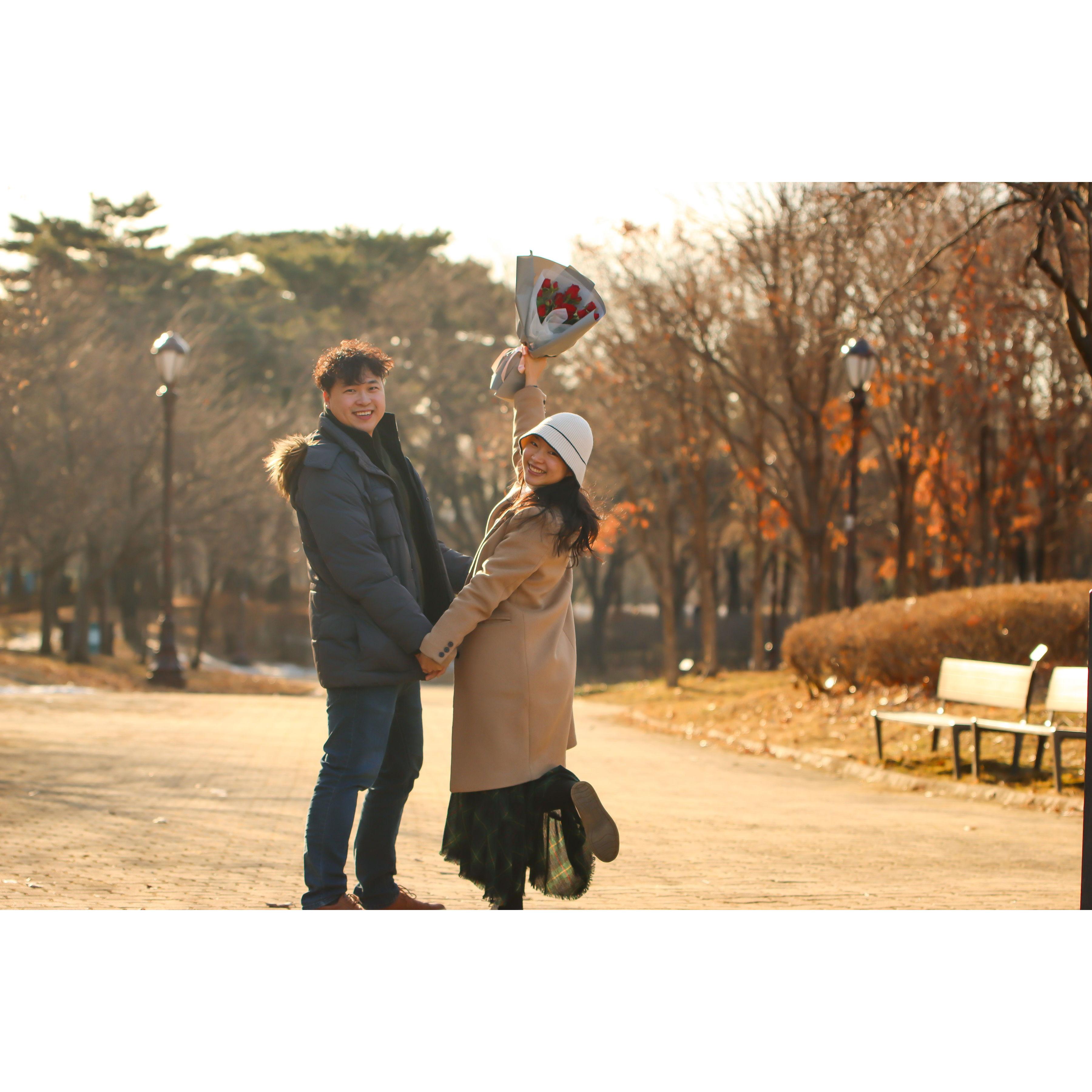 Jan 2024. Seoul. Engagement day 💍