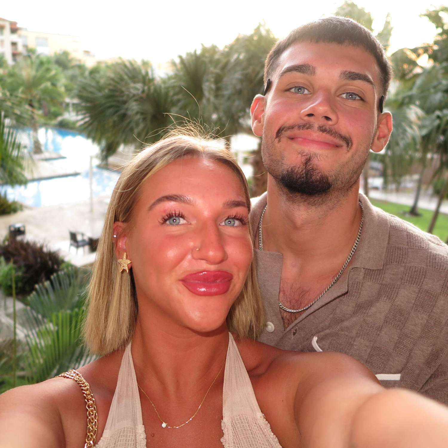 our first big trip together in aruba