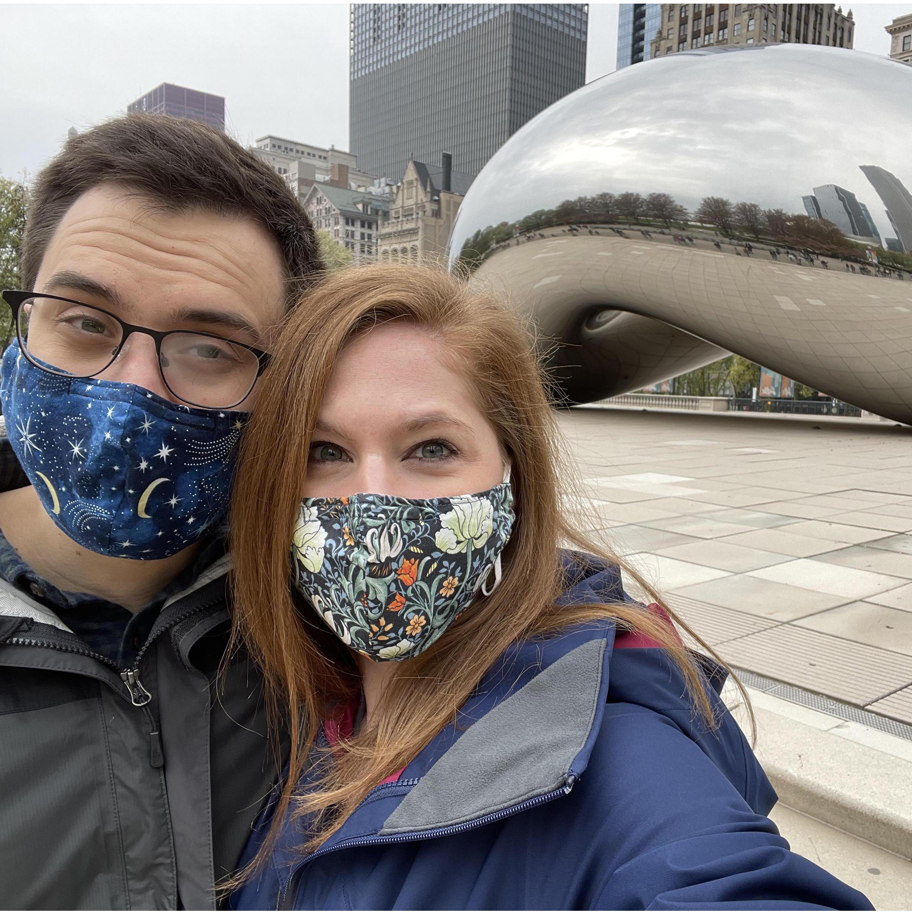 April 2021, Chicago, IL: Ring shopping!