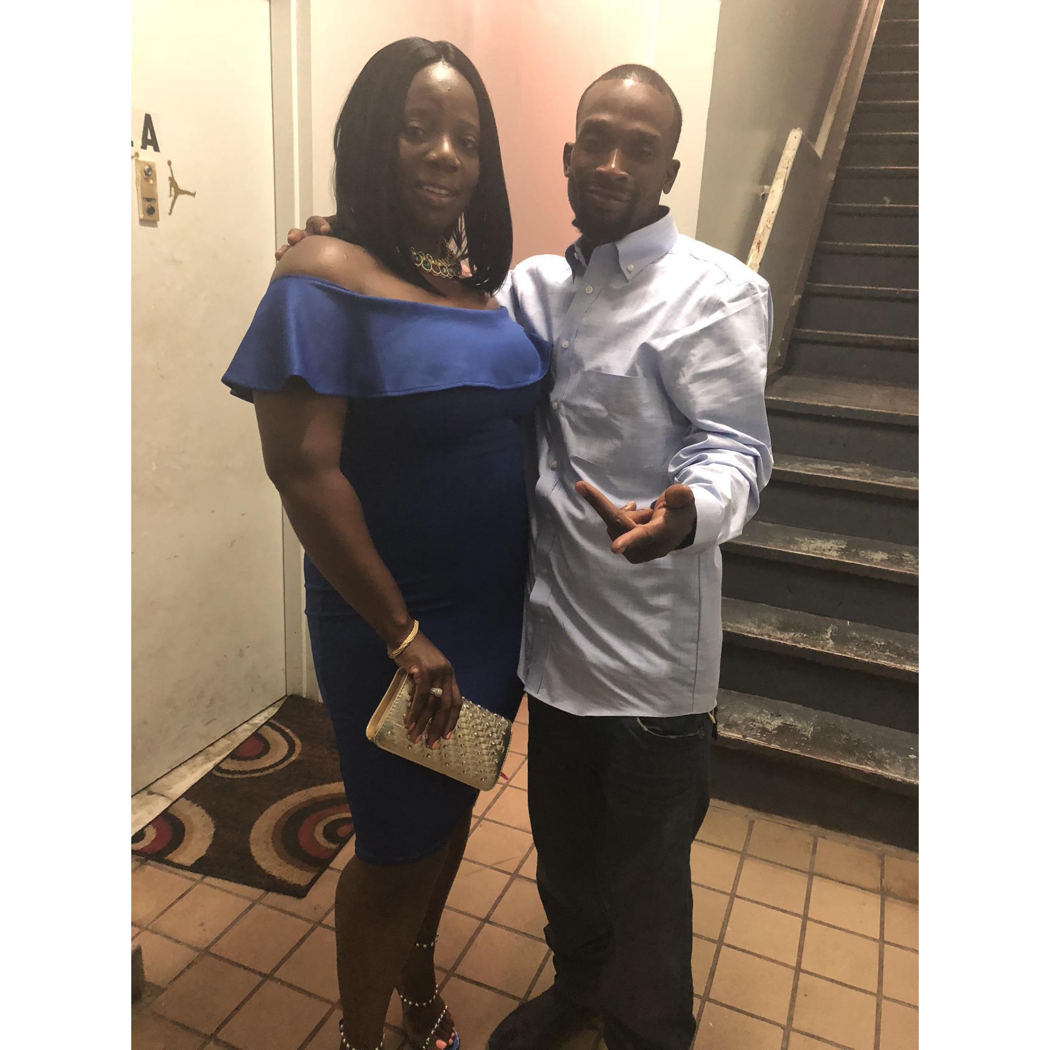 Stepping out to dinner