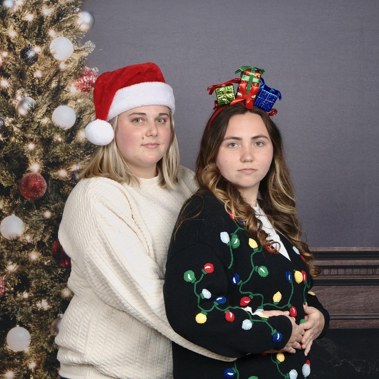 Cheesy Christmas Photo.