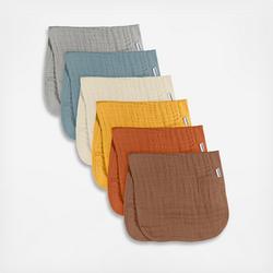 Gerber Muslin Burp Cloth, Set of 6