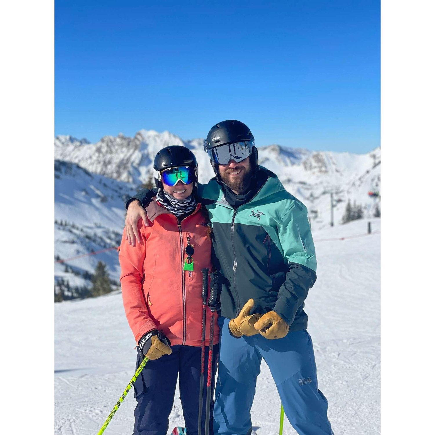 Skiing Alta