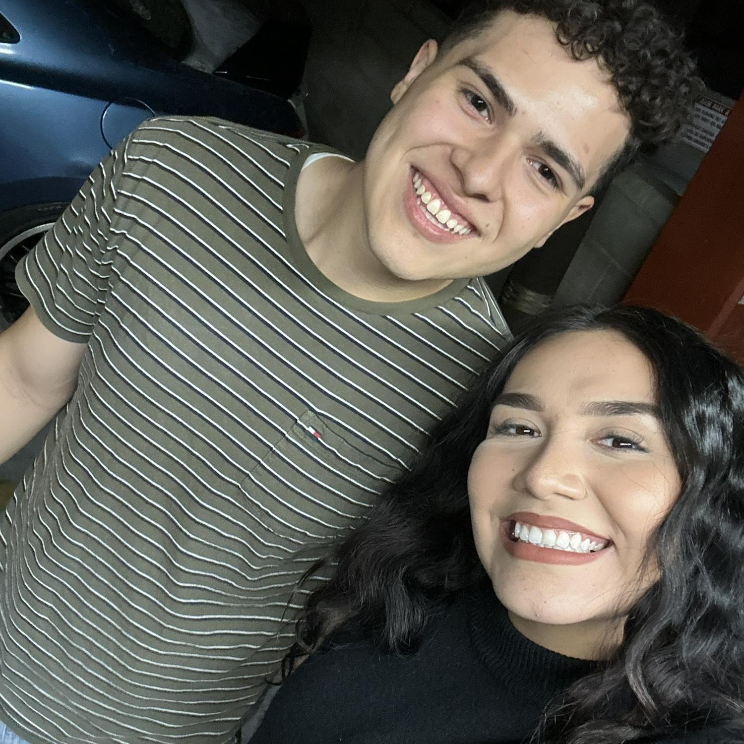 our famous first photo together🤭