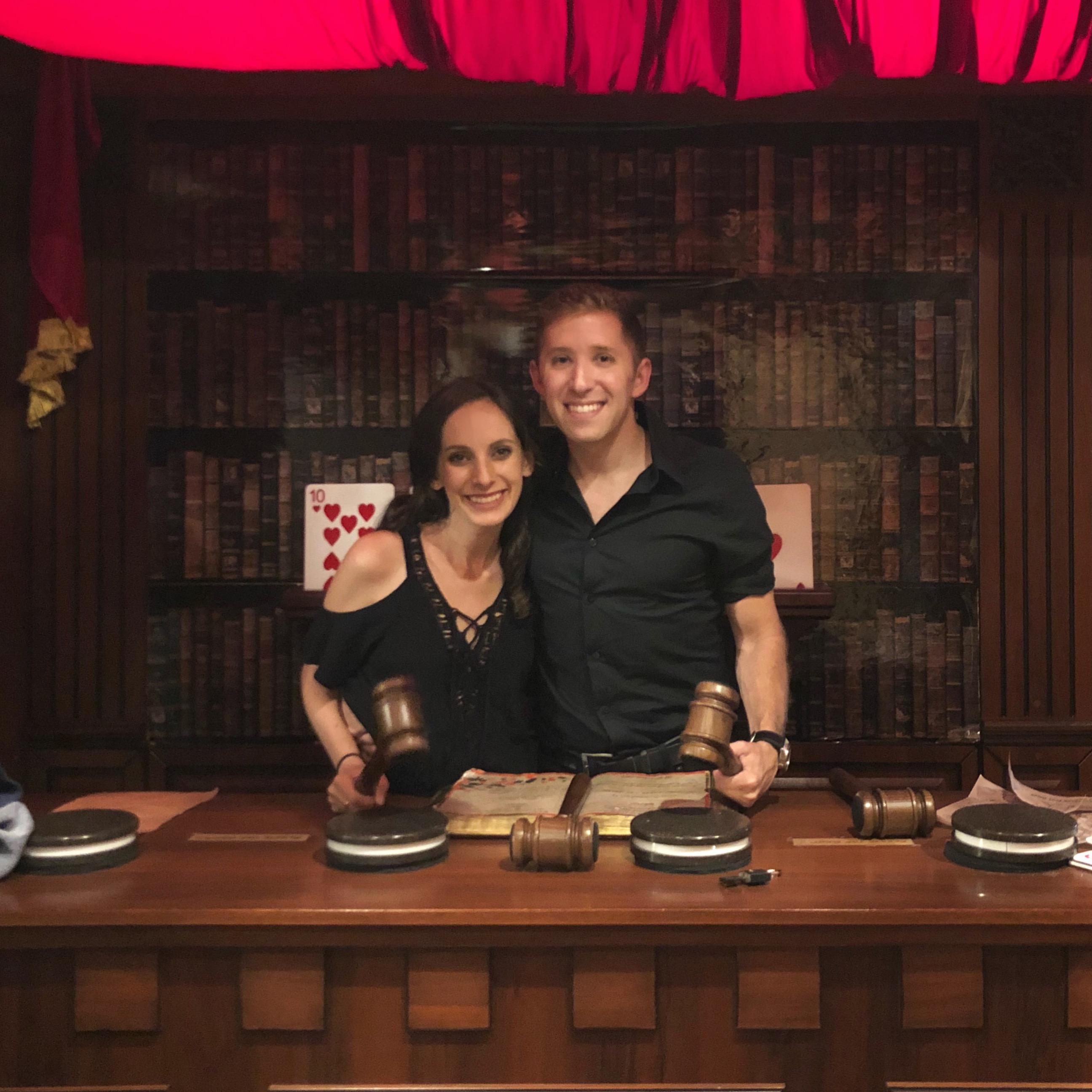 Escape Room Date Night, June 2018