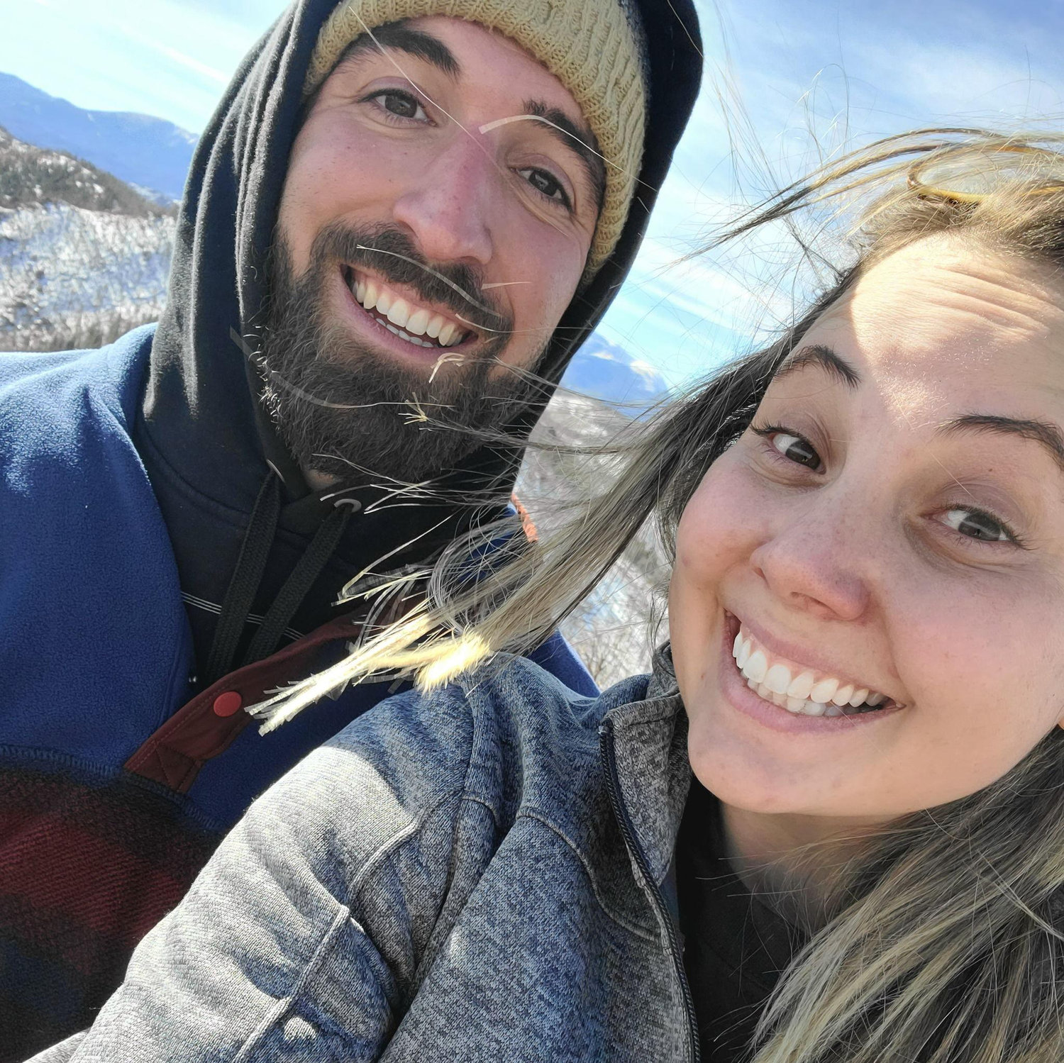 Our first big hike together