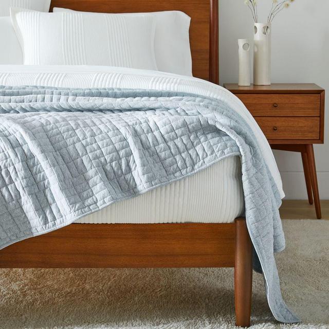 Jersey Blanket, F/Q, Mist Blue
