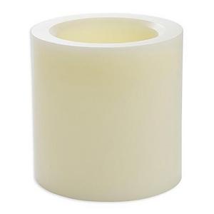 Candle Impressions® 6-Inch x 6-Inch Smooth Flameless Wax Pillar Candles with Vanilla Fragrance