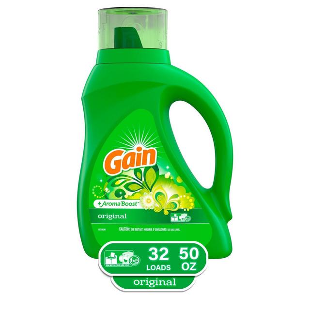 Gain HEC Original Liquid Laundry Detergent - 50oz
