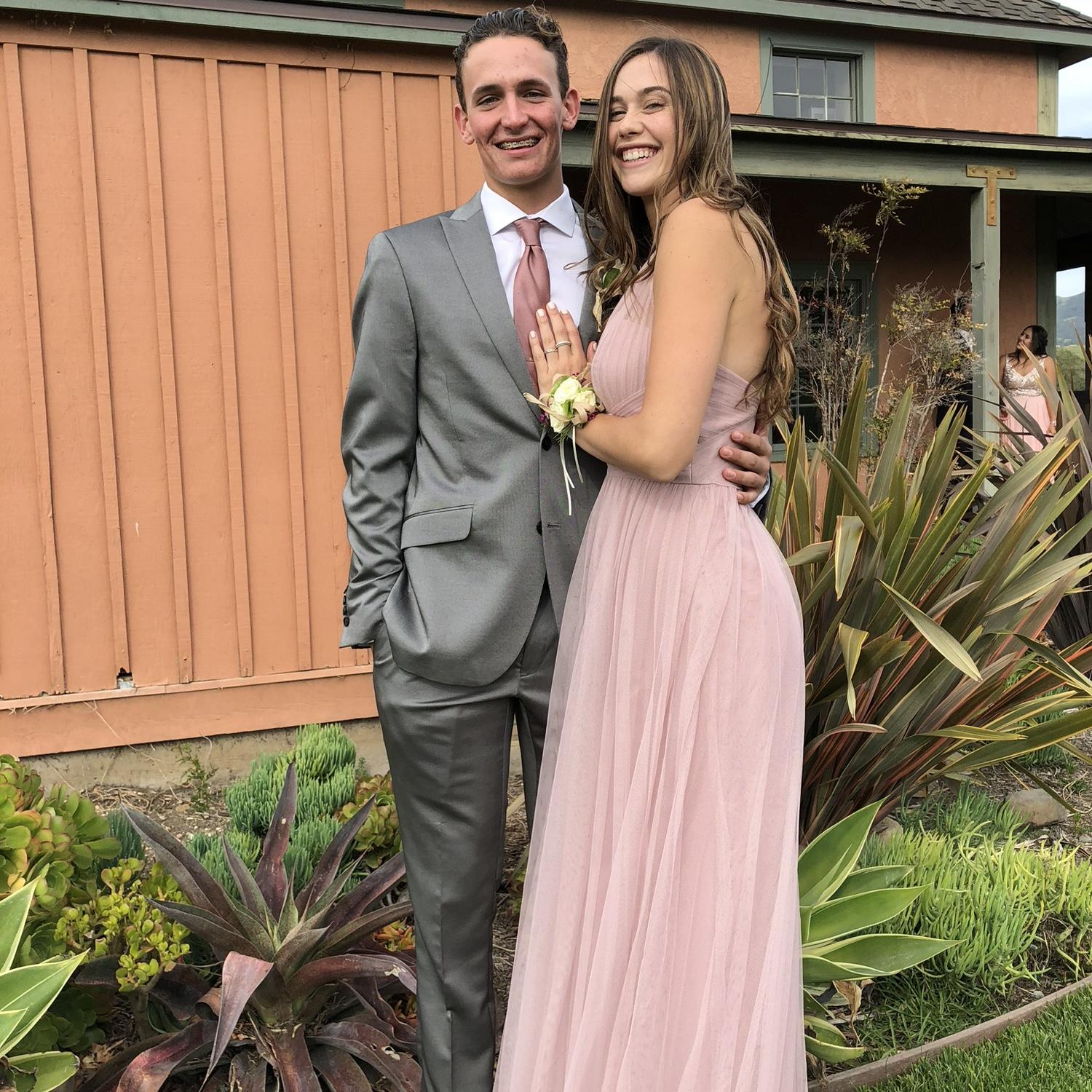 Prom senior year high school!
