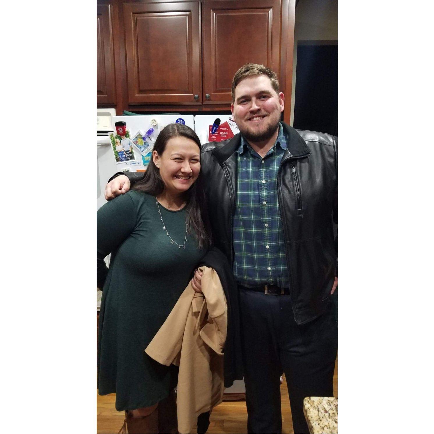 Our 1st unofficial date (Picture compliments of Steve!