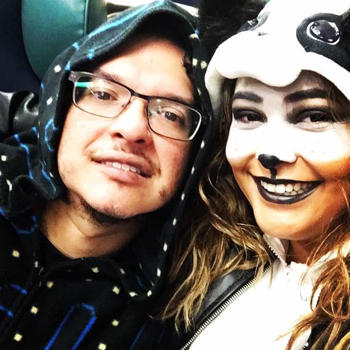 First Halloween, Mr. Pac Man and Panda.