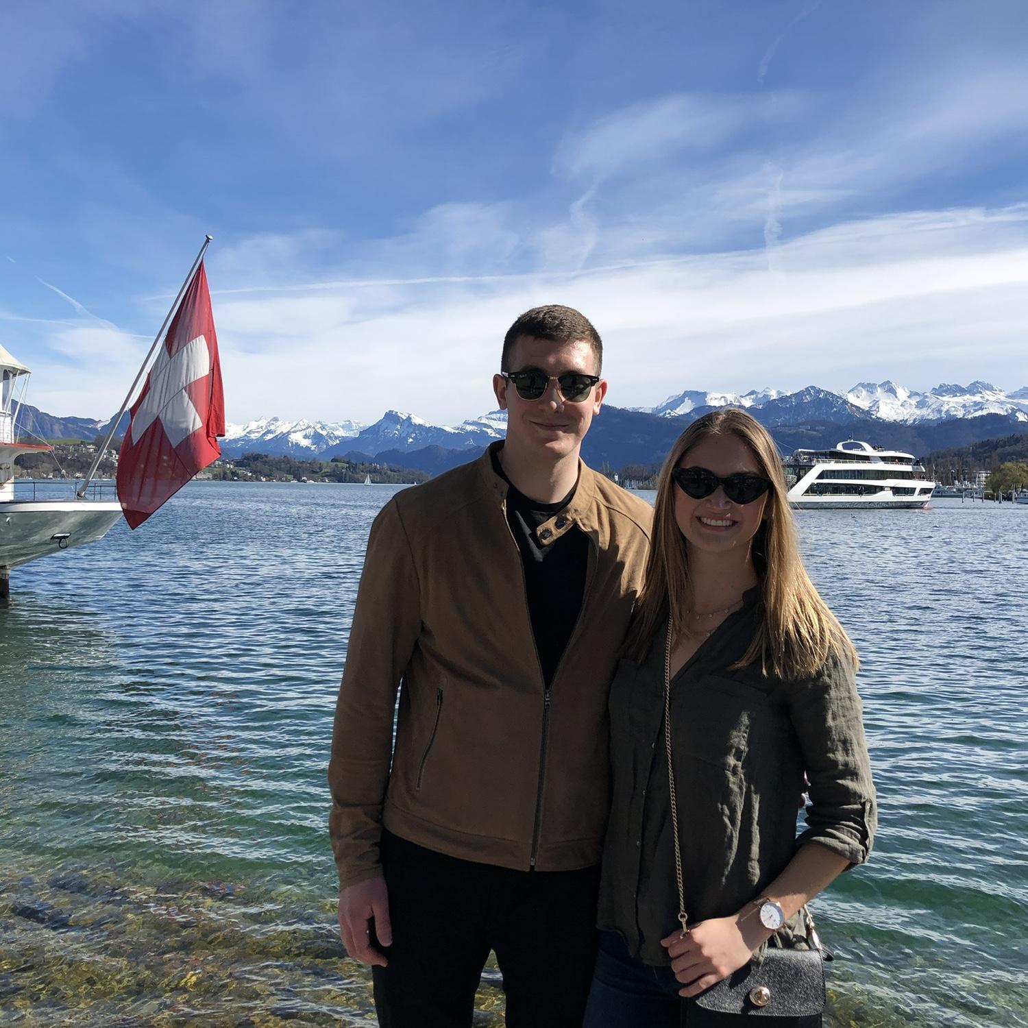 First trip to Europe together & that’s when we knew traveling was going to be our thing