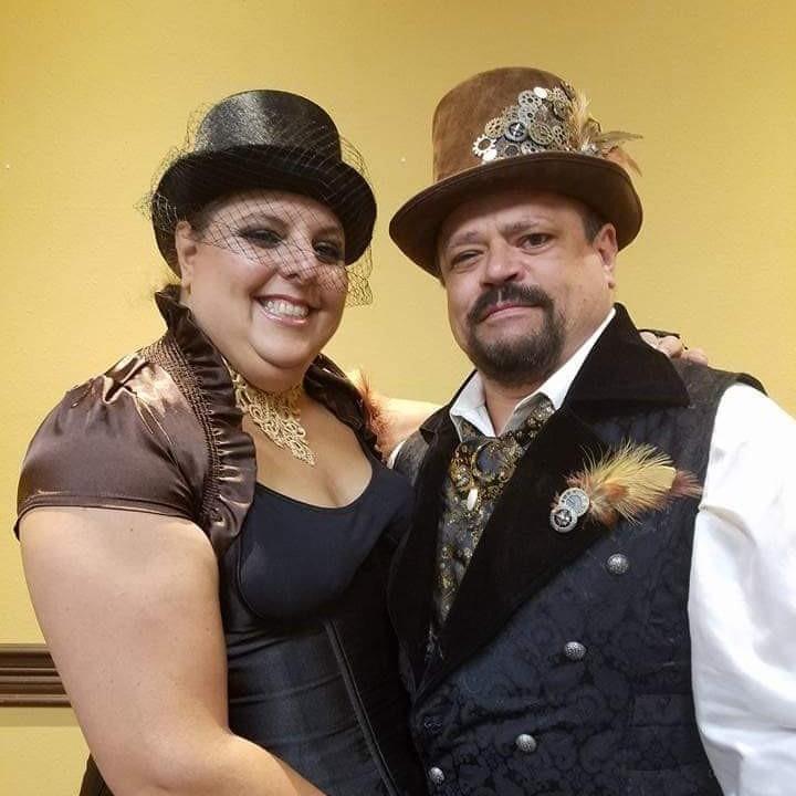 This was a Halloween costume contest - Steampunk