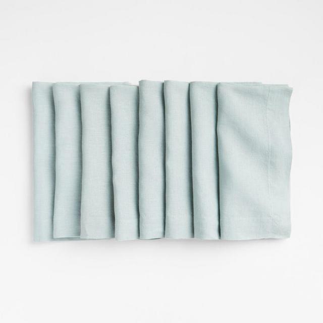 Marin Quiet Blue Linen Napkin
