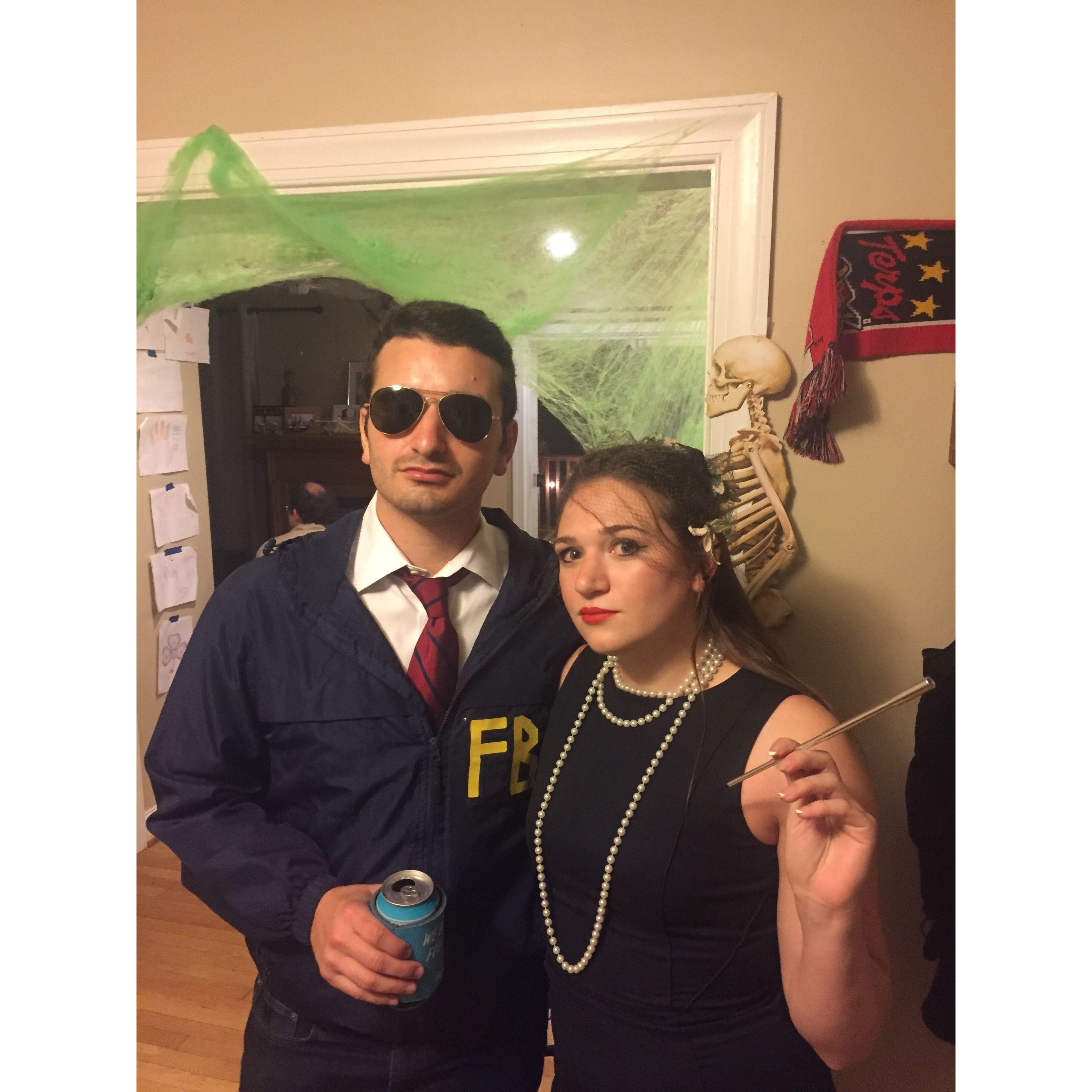Burt Macklin and Janet Snakehole, Halloween 2017