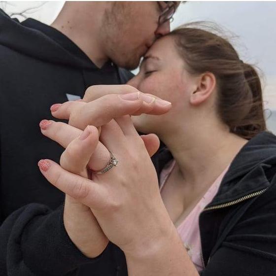 The day we got engaged