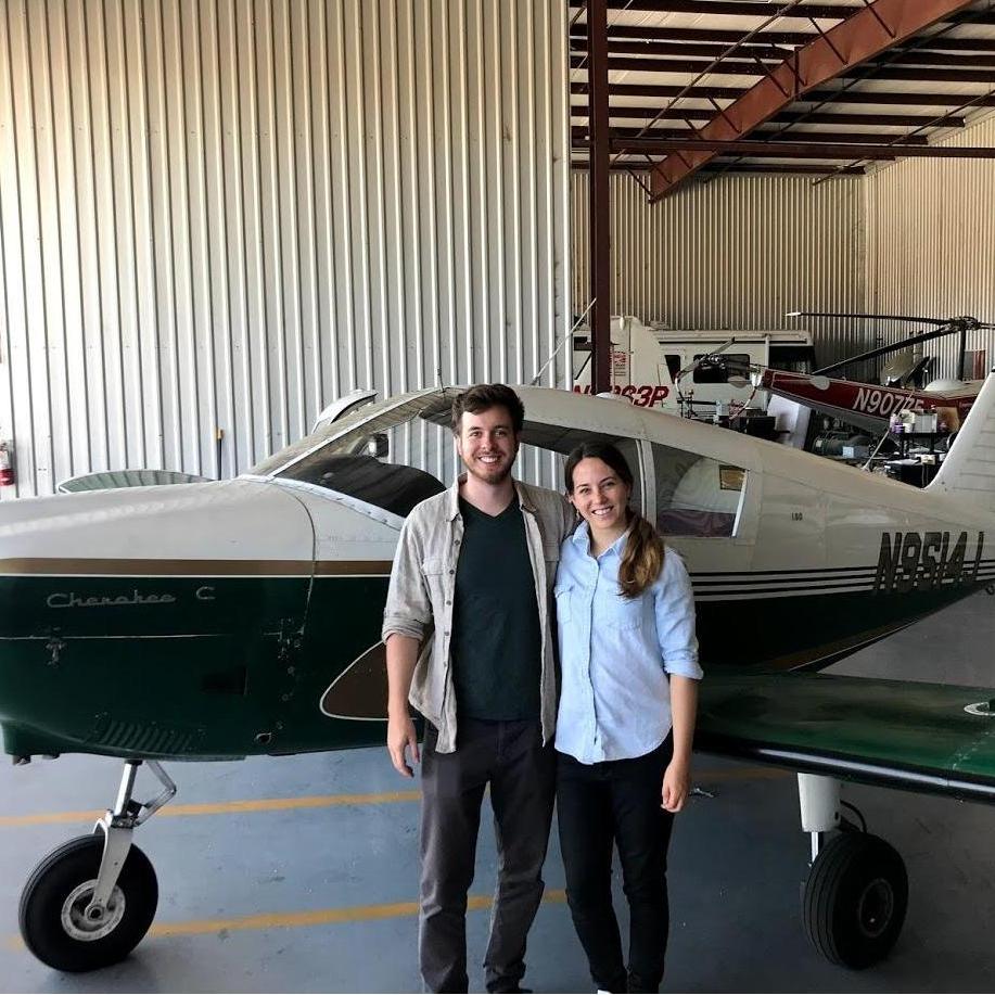 We flew over Catalina Island in this plane and Stephen was the pilot!
