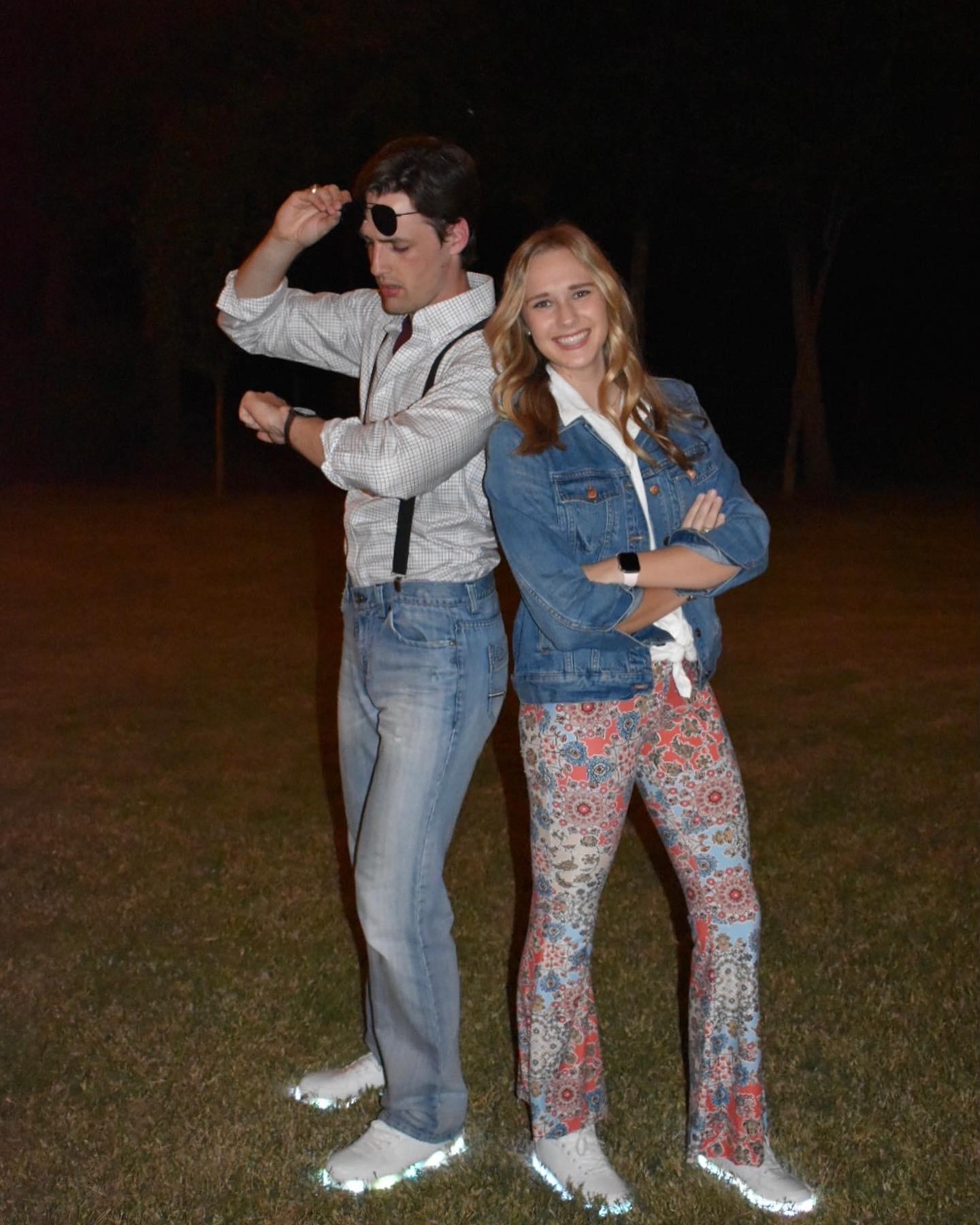 September 2021: Theta date party — Marty McFly & Jennifer Parker from Back to the Future!