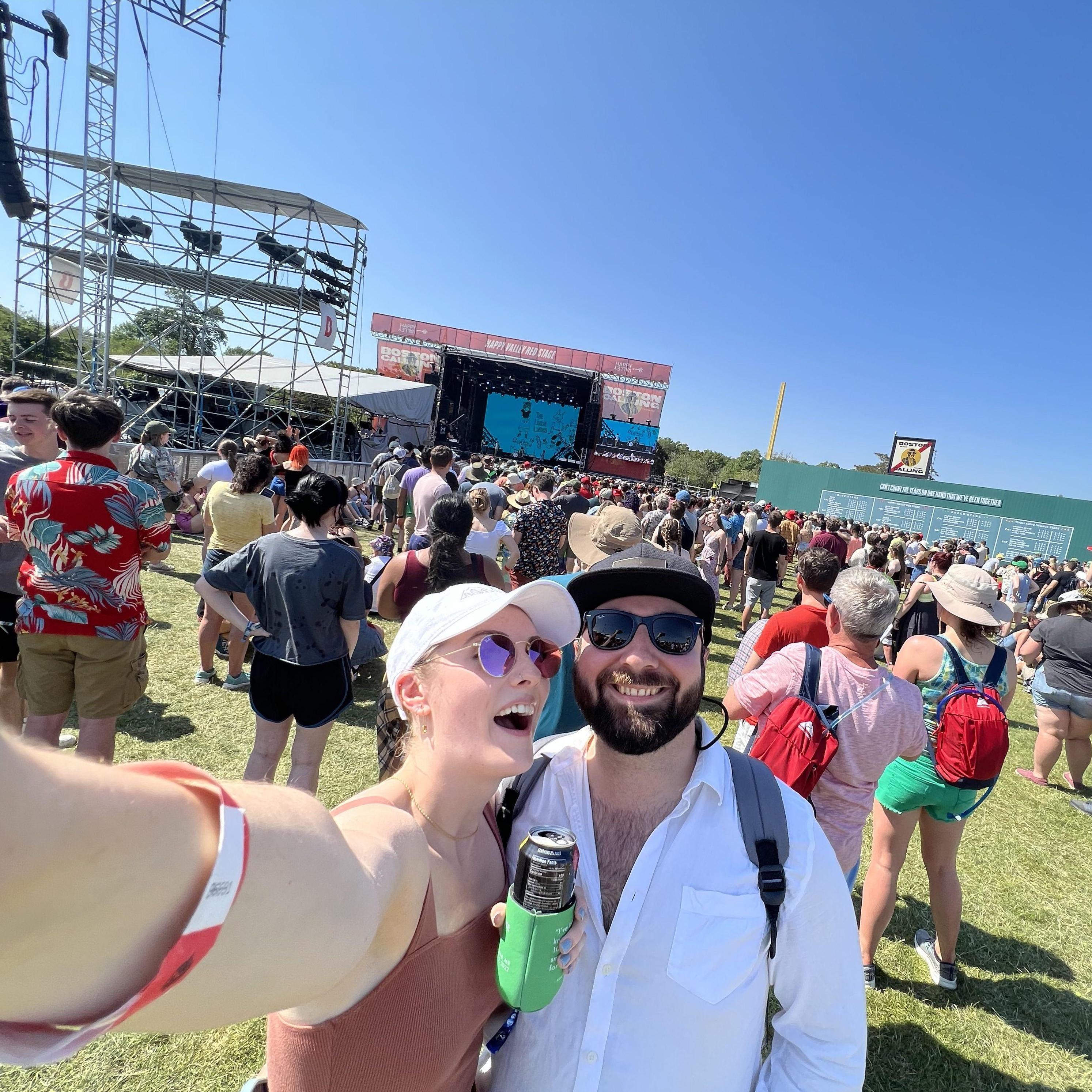 Boston Calling 2023, our first (and perhaps only) music festival.