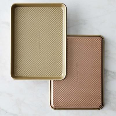 Williams Sonoma Copper Goldtouch® Nonstick Quarter Sheet Pans, Set of 2