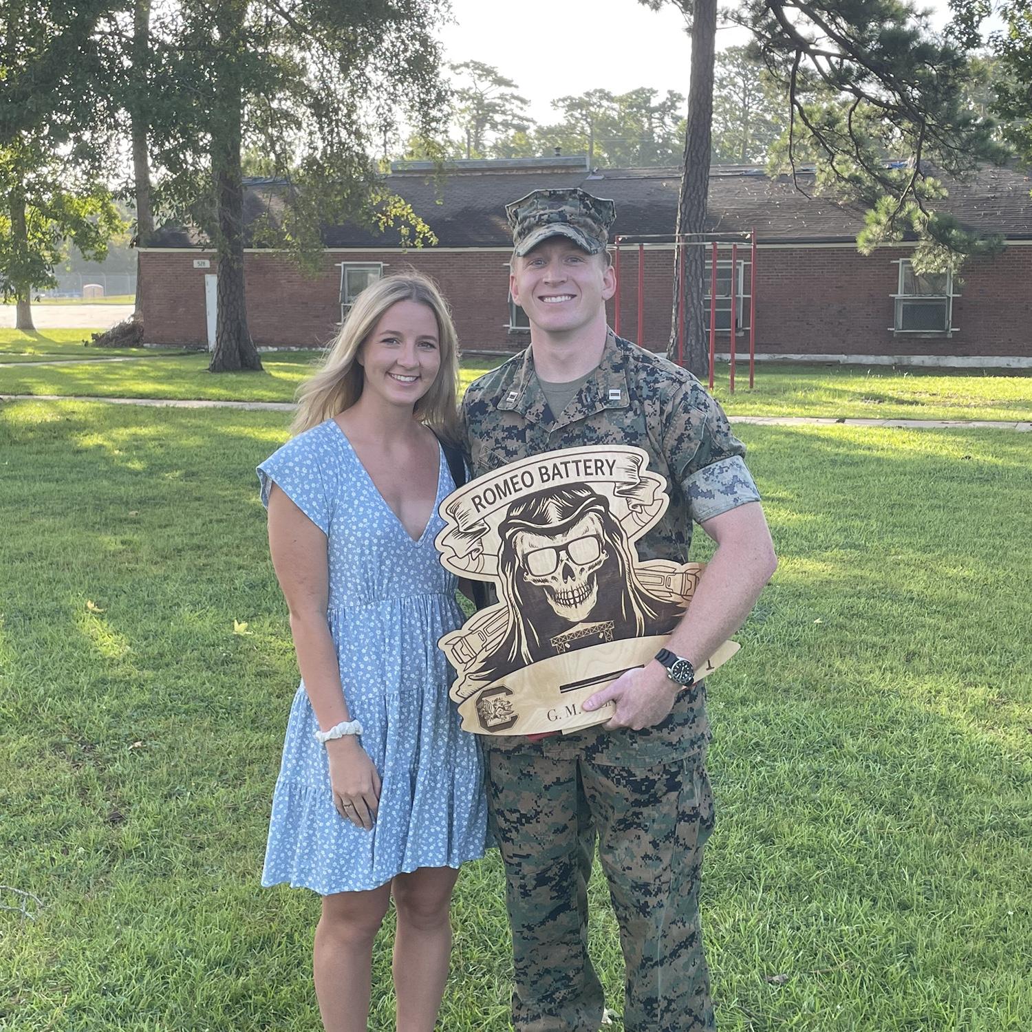 Garrett’s last day in Camp Lejeune before we hit the road west!