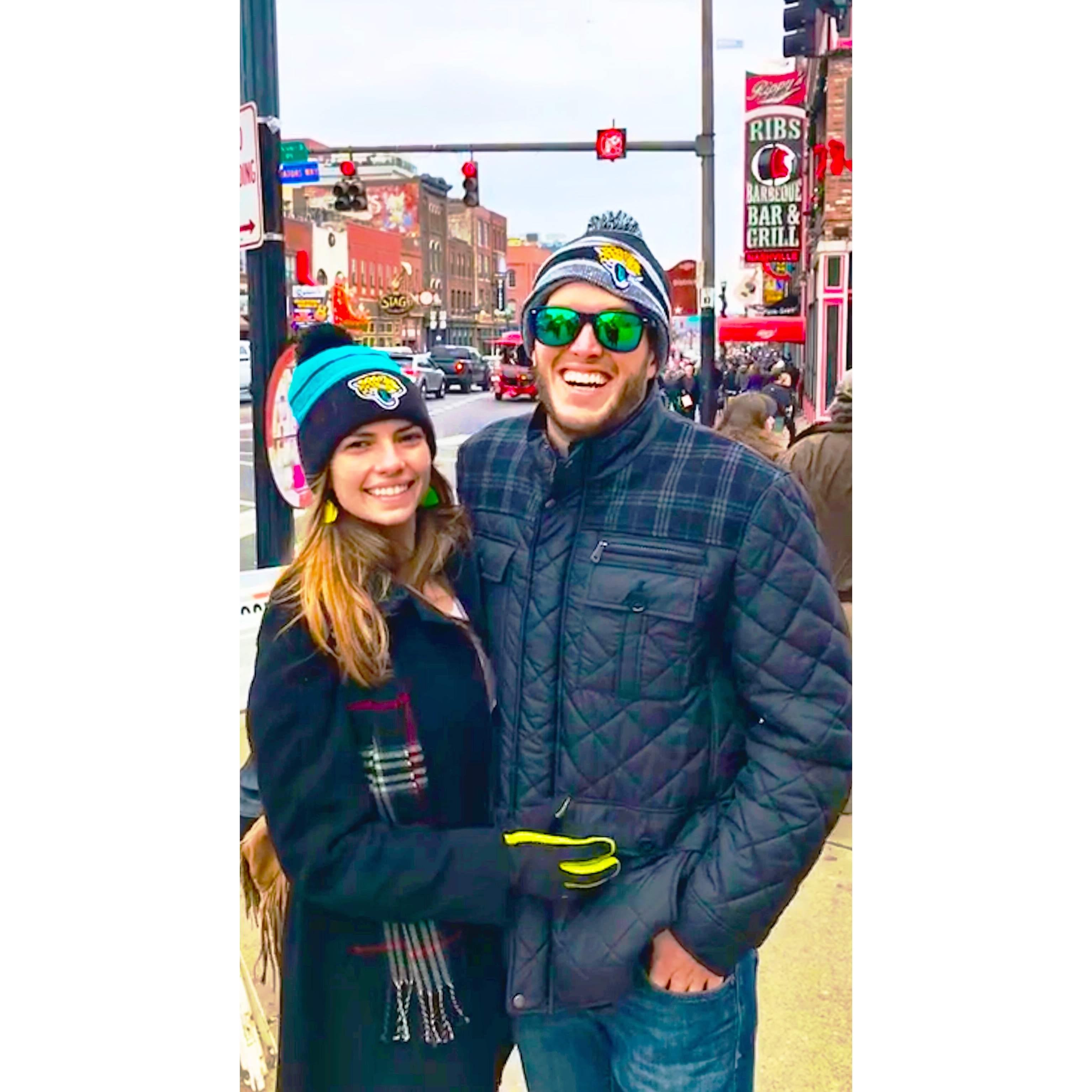 Jags Game, Nashville, Tennessee, 2017