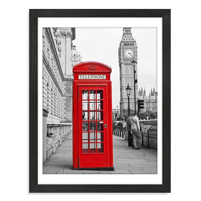 Relwaso 12x16 Picture Frames Display Pictures 11x14 with Mat or Photos 12 x 16 Without Mat, Black Solid Wood Picture Frames for Vertical or Horizontal Wall Mounting