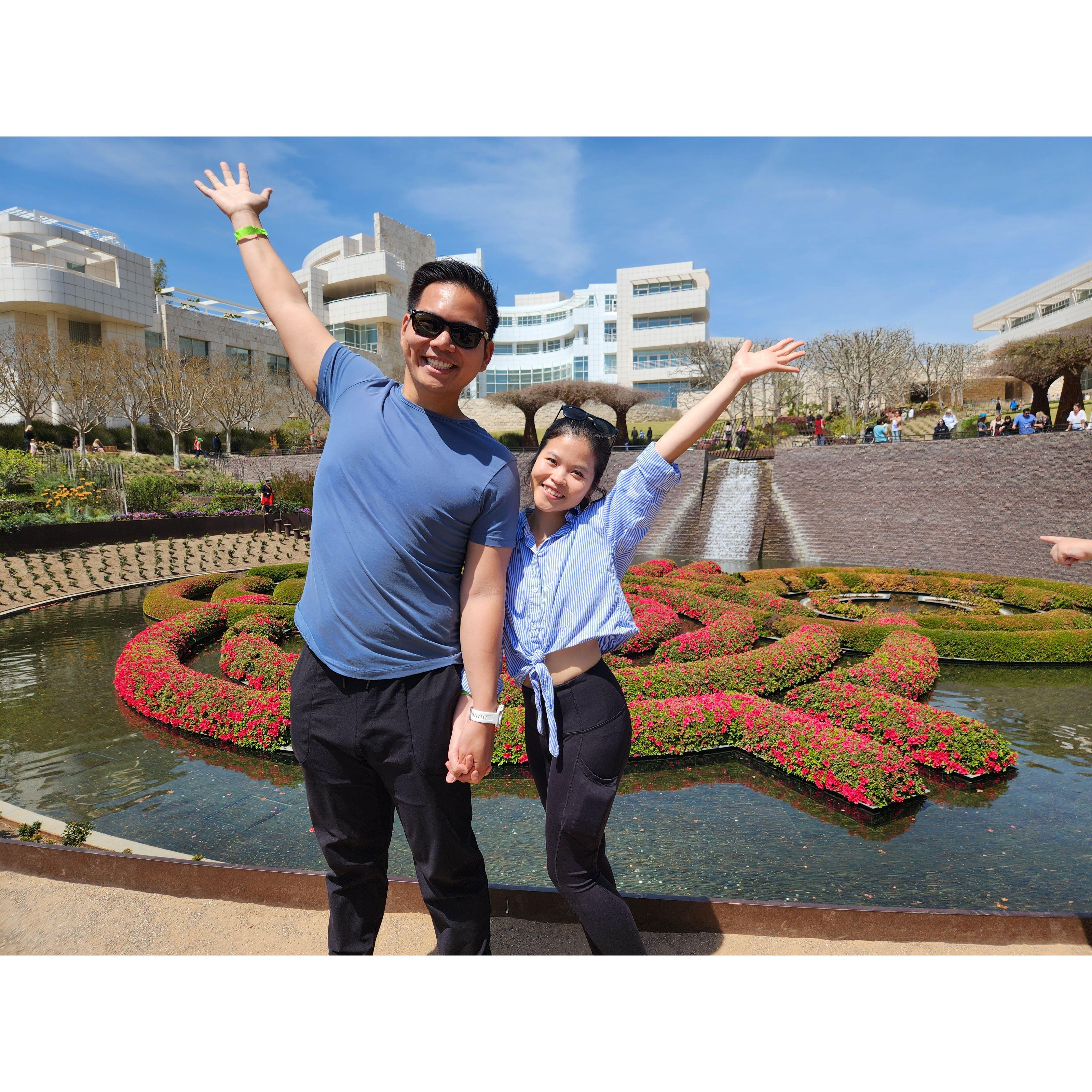 The Getty is more than worth a visit. With spectacular views, stunning architecture, and beautiful gardens, it’s the perfect spot for a peaceful afternoon.