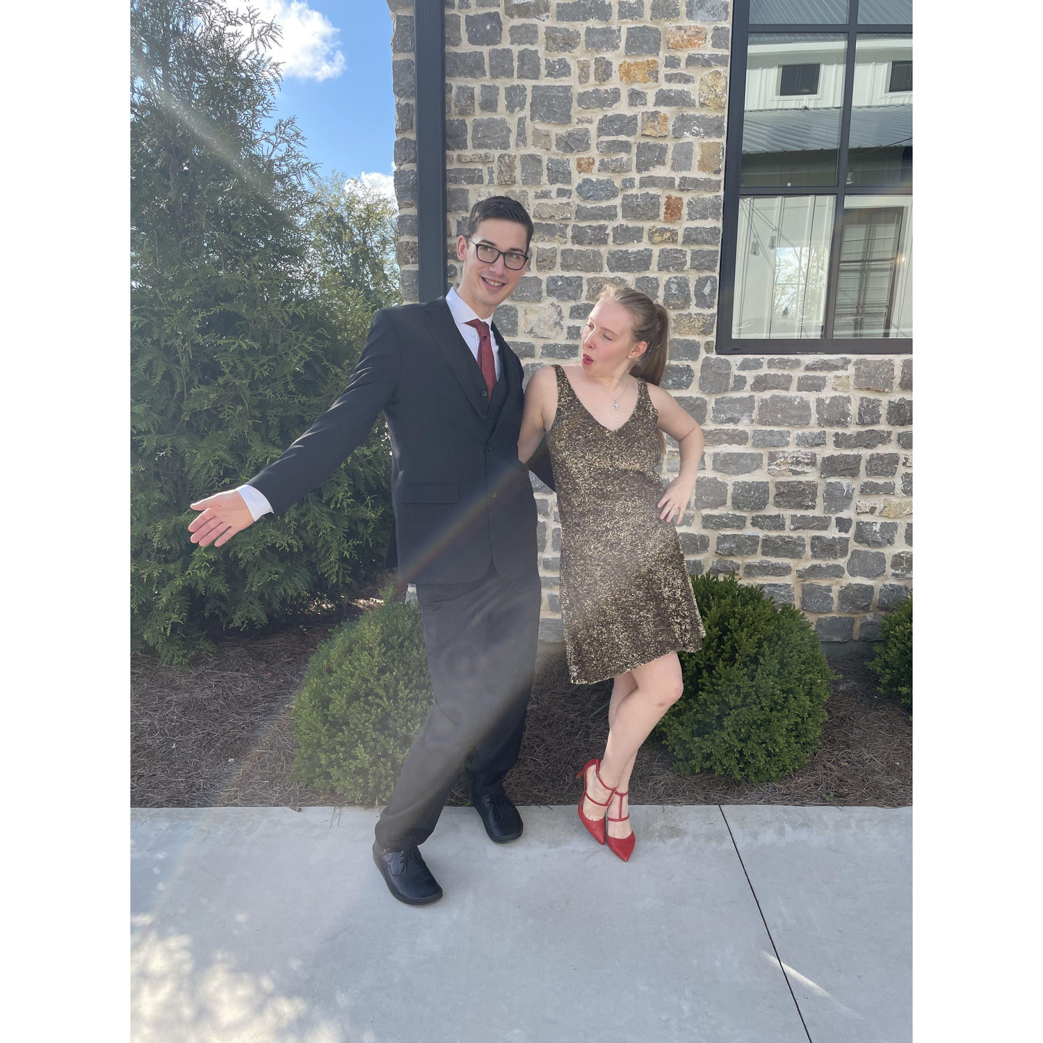 We bring out the best in each other, can't you tell??