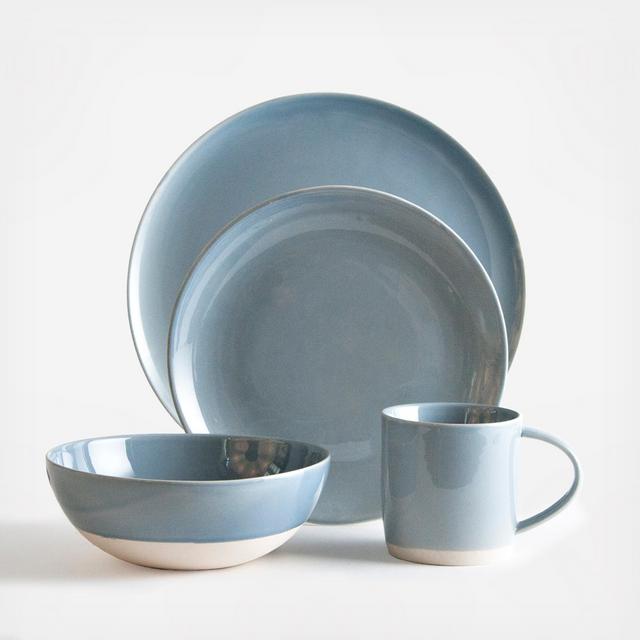 Shell Bisque 4-Piece Place Setting