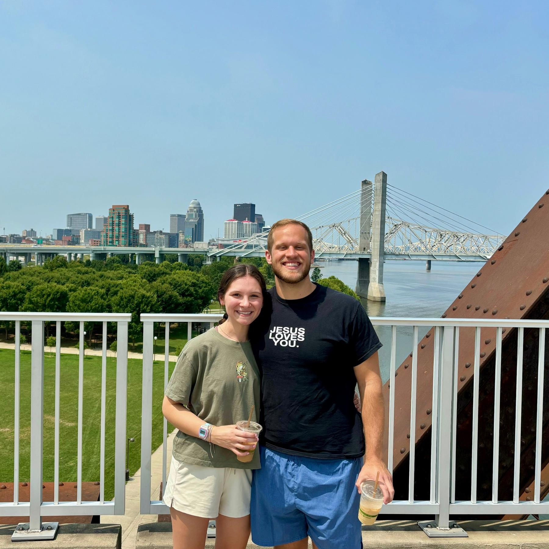 Lily visits Josiah (and Louisville)!