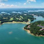Boat on Lake Lanier