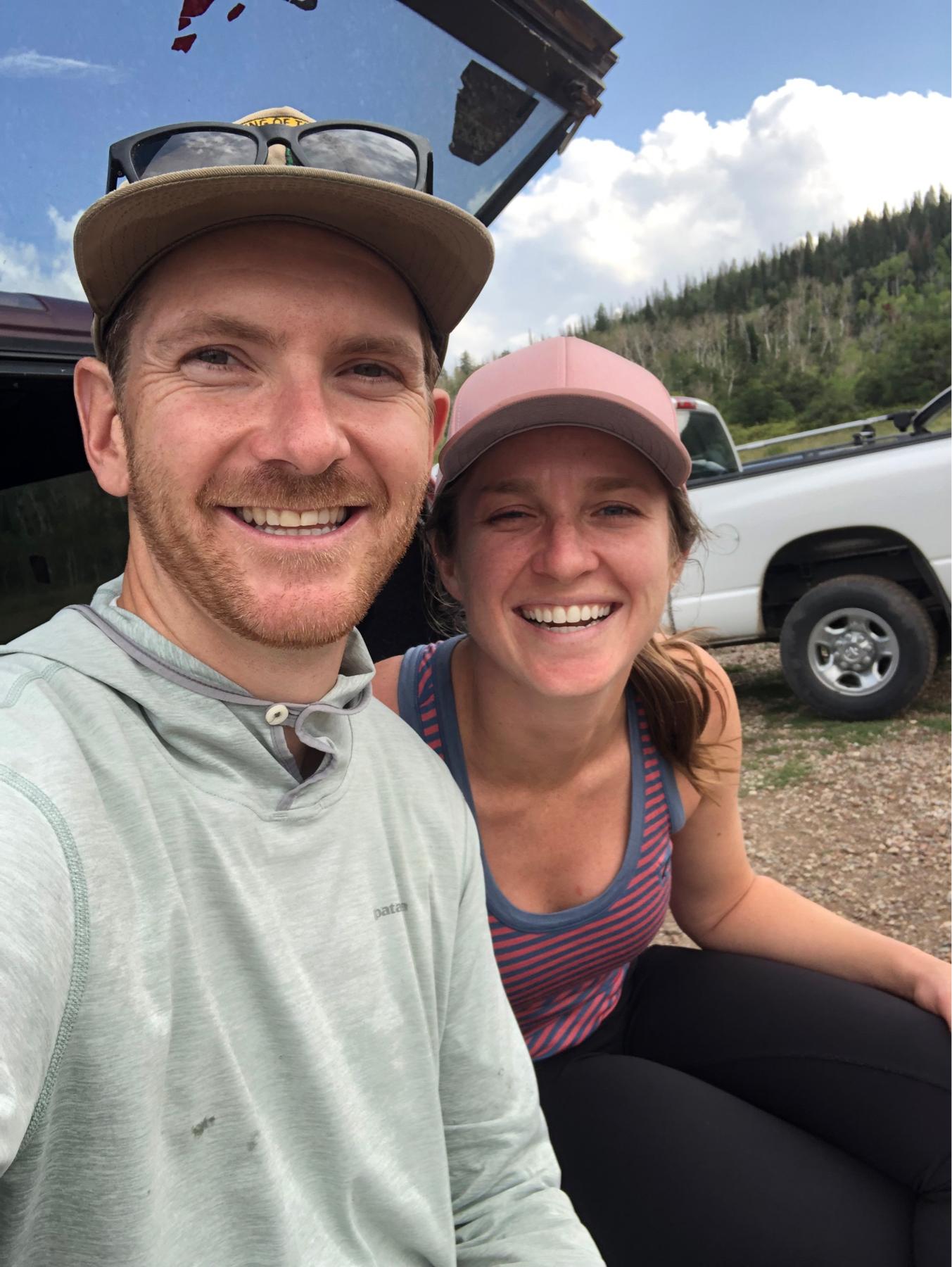 Happy and worked post a Mount Sopris summit hike.
