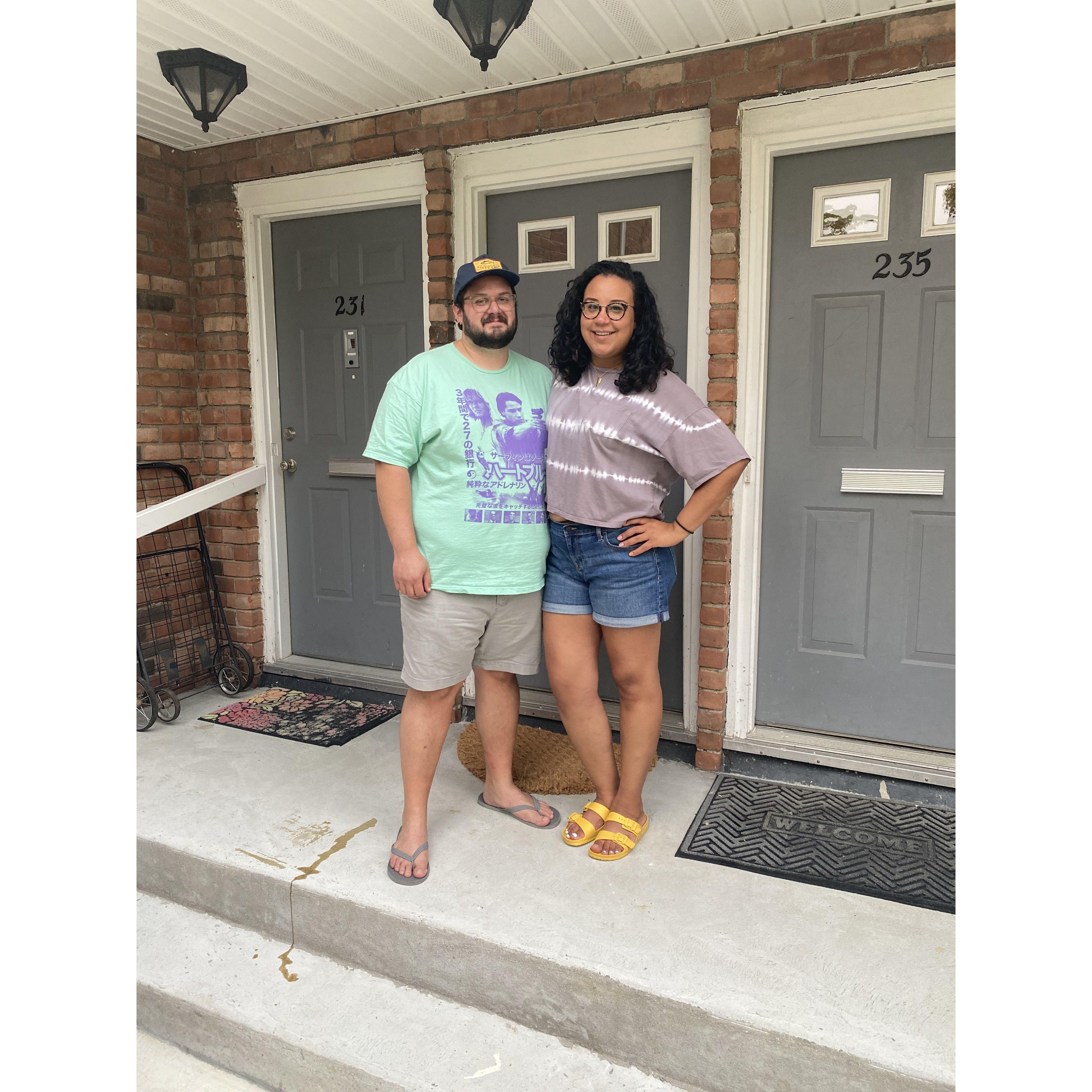 Our first apartment- 2021