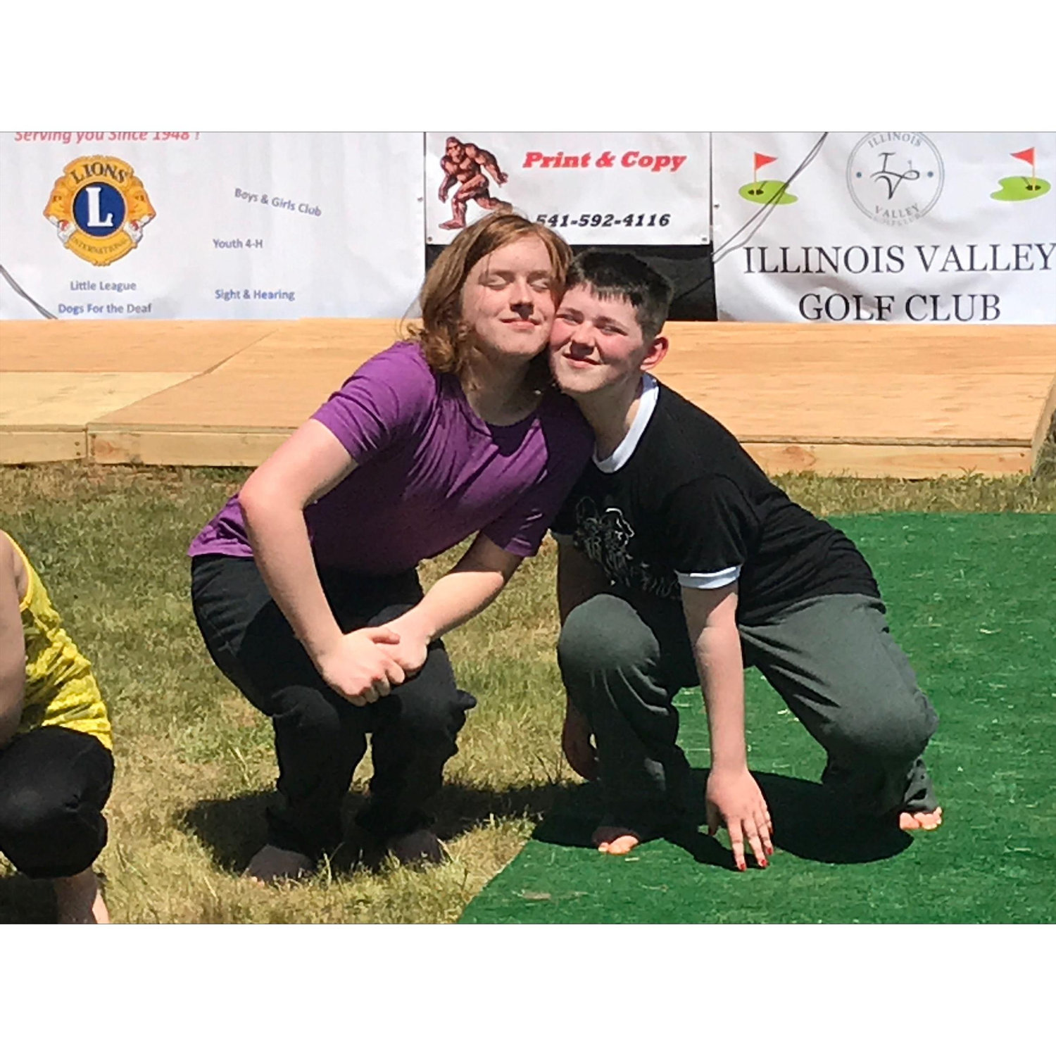 Dancing together with Riverstars Performing Arts, the program that started it all, 2019.