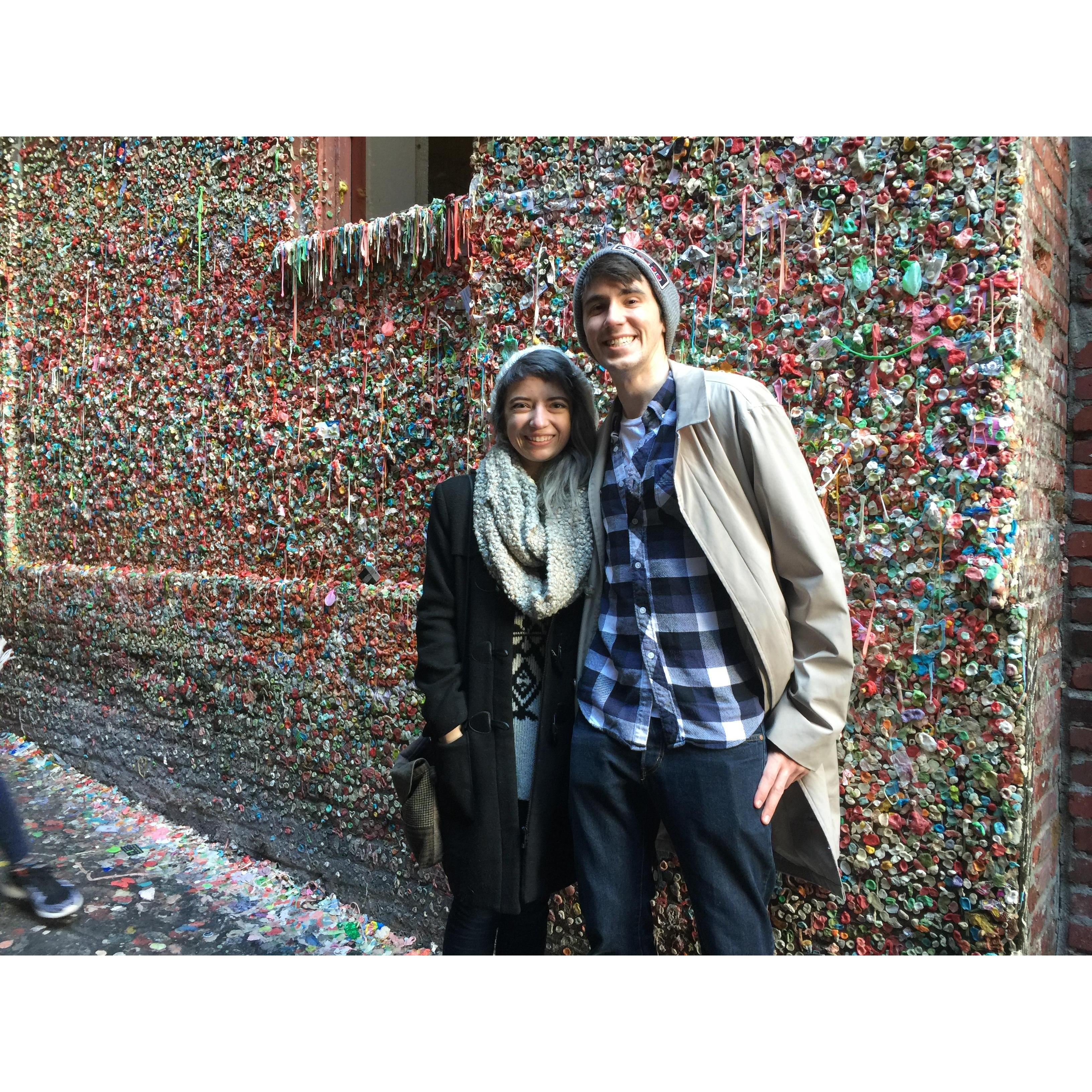 Bubblegum Wall in Seattle, Washington