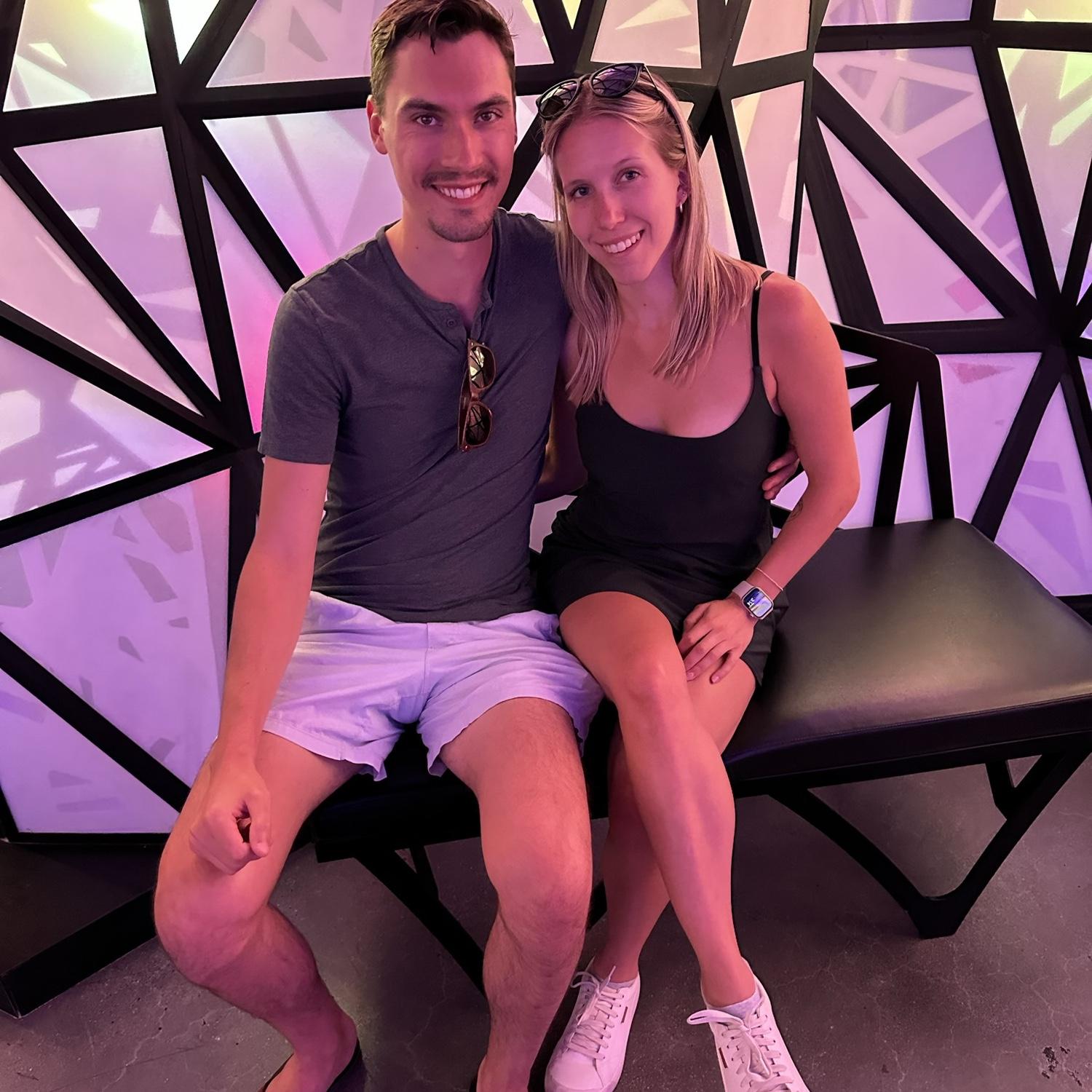 Vegas after our many Yosemite hikes