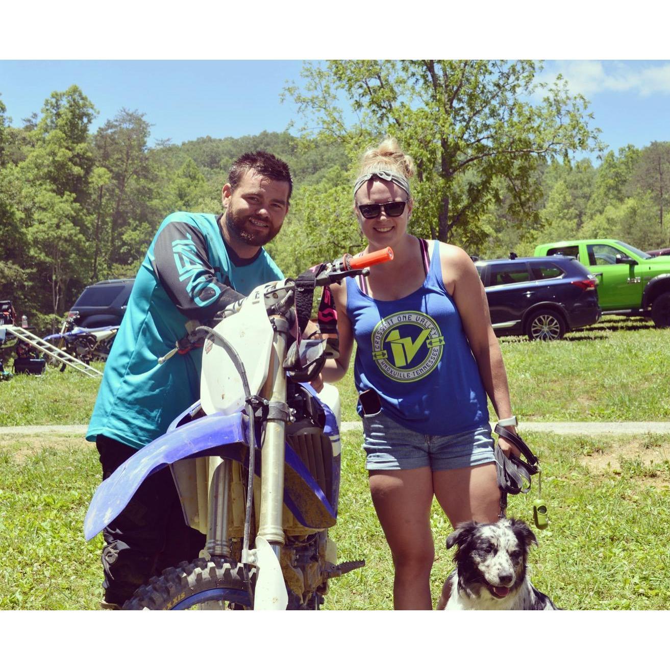 No surprise here, but this is our favorite way to spend our weekends!